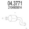 MTS 04.3771 Catalytic Converter